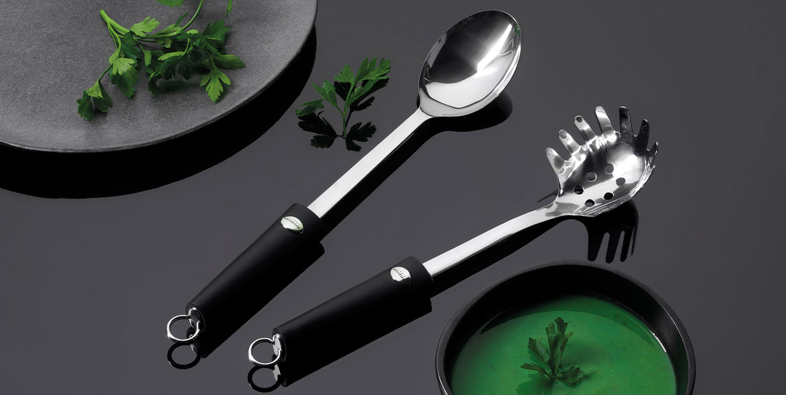 Exceptional Italian kitchen tools set made by Ghidini